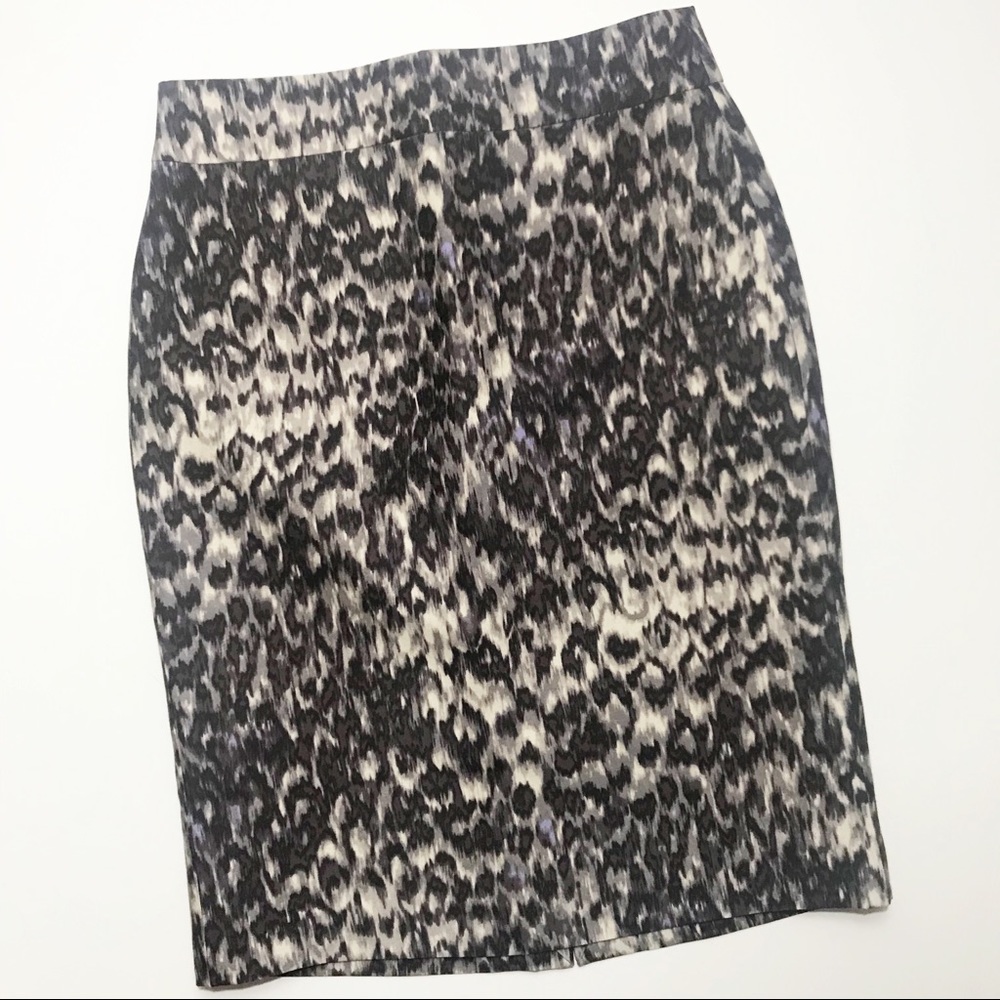 💐J. Crew | Animal Print Skirt